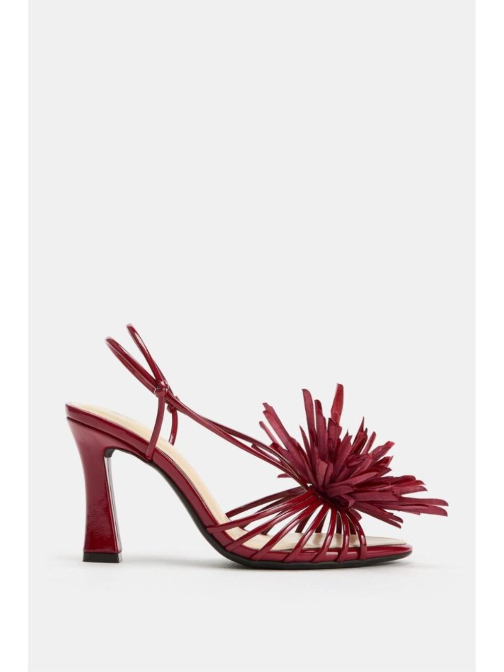 ZARA FLOWER HEELED SANDALS 2335/810/022